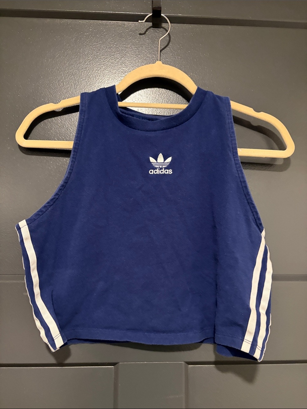 Girls Adidas Cropped Top